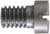 Pan screw, .28" length, .2" head diameter, 6-40 thread
